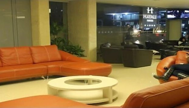 Sala de estar do lobby