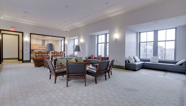 Sala de estar do lobby