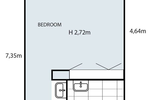 Foto 12 - Studio Apartment With Balcony and Garden View