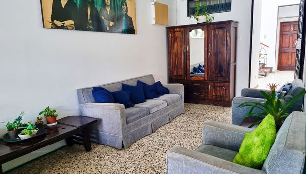 Sala de estar do lobby