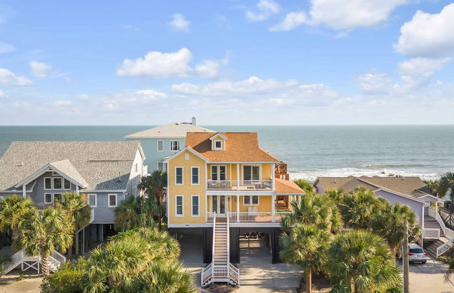 Oceanfront w Pool Panoramic Deck Views 5bdr Folly Ocean Breeze by Avantstay - Foto 68