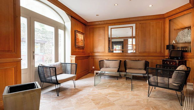 Sitzecke in der Lobby