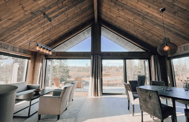 Modern Mountain Cabin - Outdoor Hot Tub - 8 Beds - Foto 8