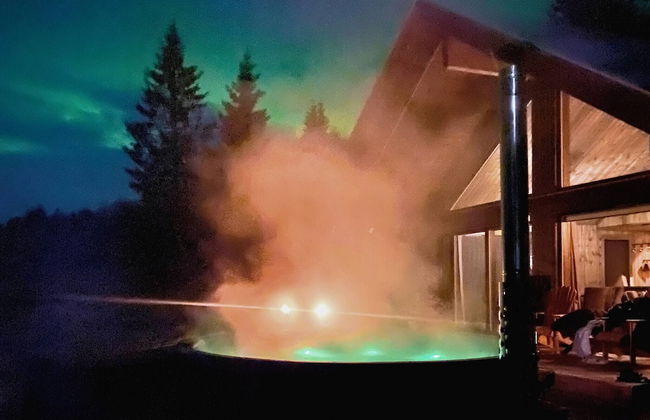 Modern Mountain Cabin - Outdoor Hot Tub - 8 Beds - Foto 1