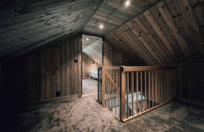 Modern Mountain Cabin - Outdoor Hot Tub - 8 Beds - Foto 44