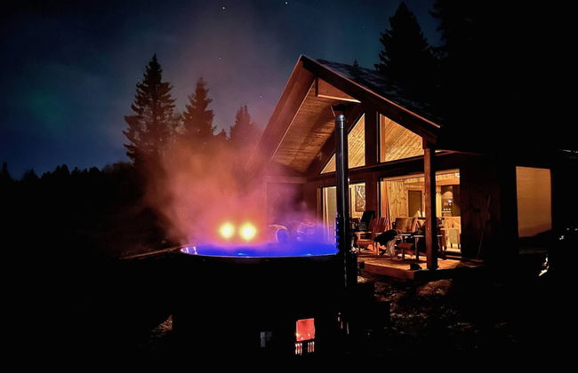 Modern Mountain Cabin - Outdoor Hot Tub - 8 Beds - Foto 26