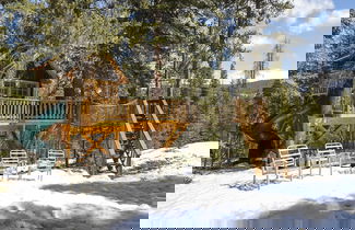 Photo 3 - Treehouse by Avantstay Secluded Mountain Cabin w Views Hot Tub Treehouse