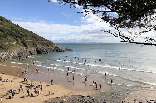 Foto 24 - Stunning Beach Front Apartment in Caswell Swansea