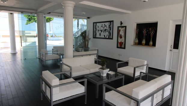 Sitzecke in der Lobby