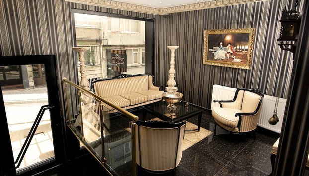 Sala de estar do lobby