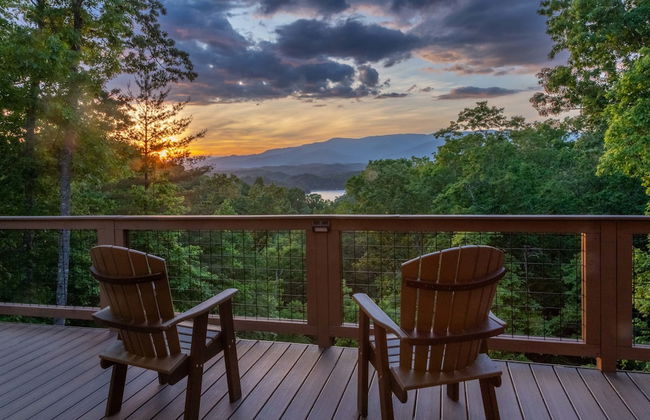 Luxury 3 2 5 Cabin Lake Views Theatre Gameroom - Foto 37