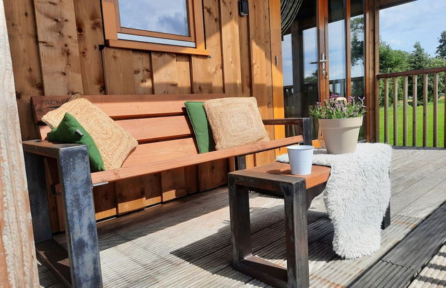 Wellness Lodge in Dutch Meadows With Hot Tub - Foto 29