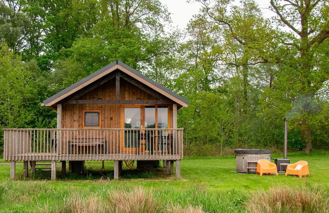 Wellness Lodge in Dutch Meadows With Hot Tub - Foto 1