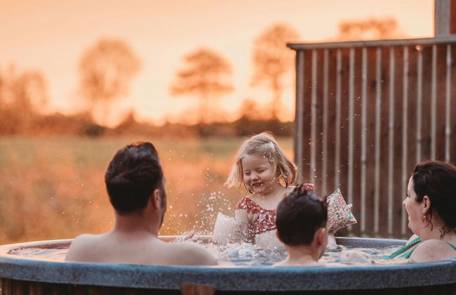 Wellness Lodge in Dutch Meadows With Hot Tub - Foto 16