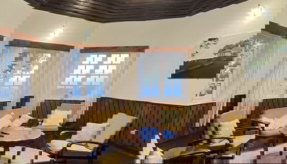 Sala de estar do lobby
