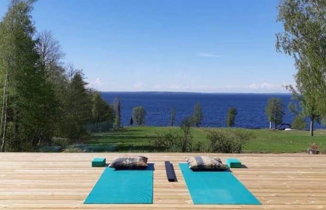 Stunning Sleeps 9 Lakeview Loghome, Spa & Yoga - Foto 13