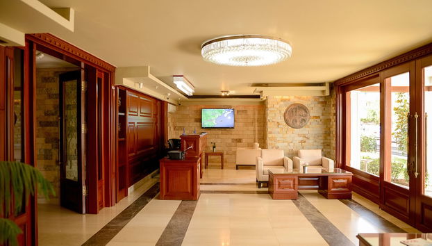Sitzecke in der Lobby