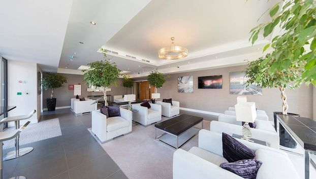 Sitzecke in der Lobby