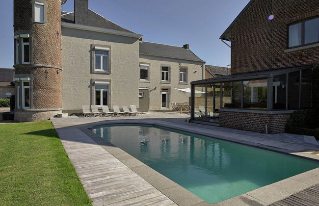 Lavish Castle in Thimister With Turkish Steambath, Sauna - Foto 25