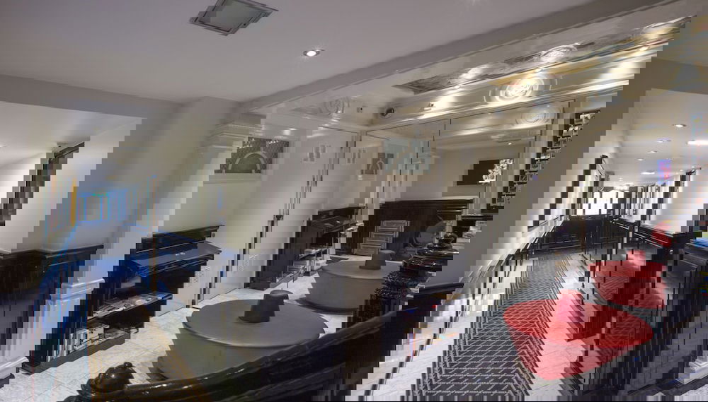 Sala de estar do lobby