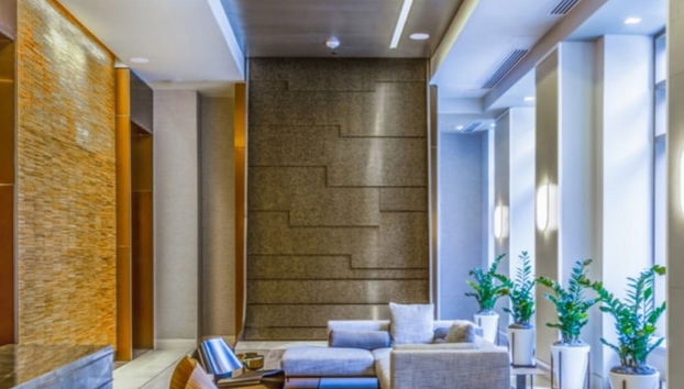 Sala de estar do lobby