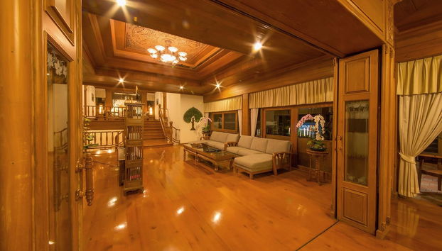 Sala de estar do lobby