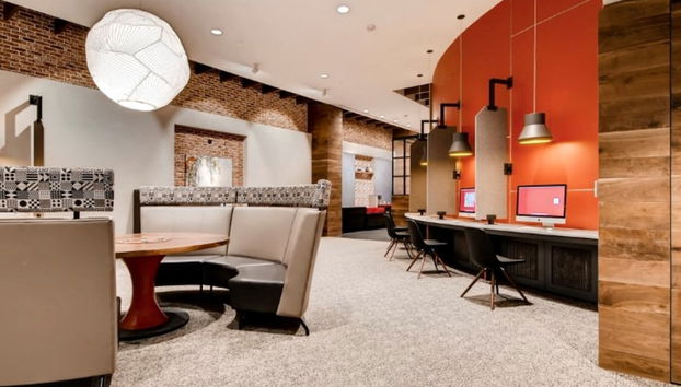 Sitzecke in der Lobby