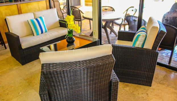 Sala de estar do lobby