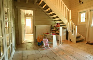 Photo 2 - Countryside Chalet in Bomal sur Ourthe With Sauna, Balcony