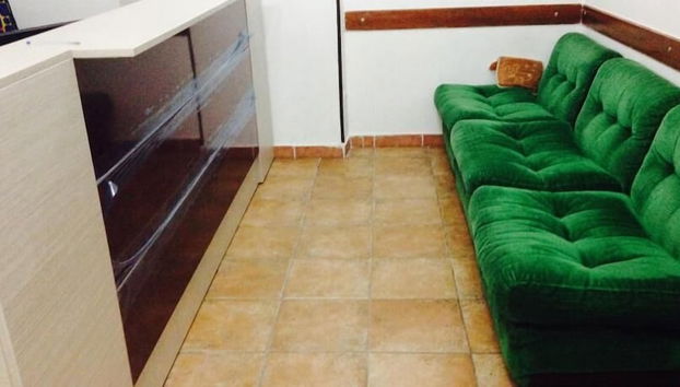 Zona de estar del vestíbulo