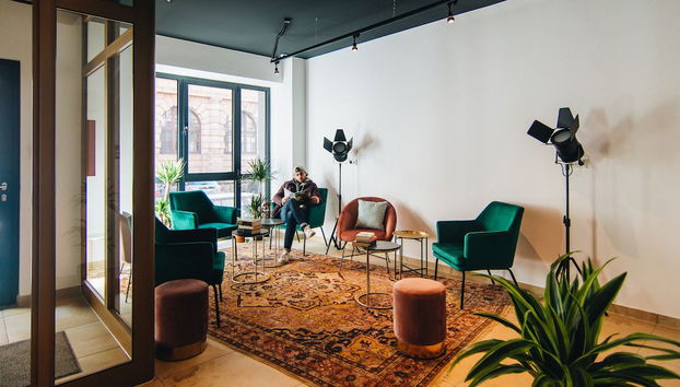 Sitzecke in der Lobby