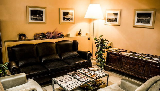 Sitzecke in der Lobby