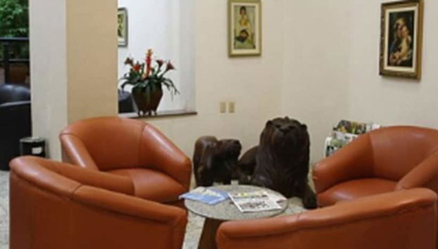 Sala de estar do lobby