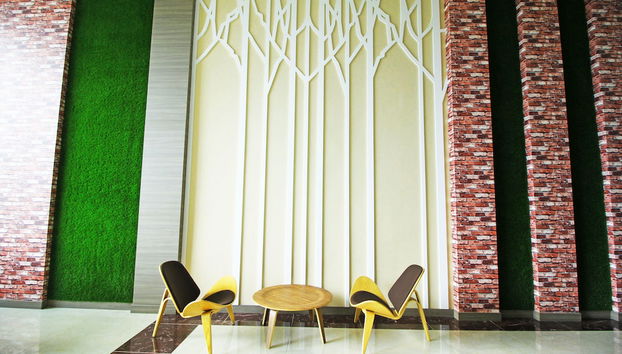 Sala de estar do lobby