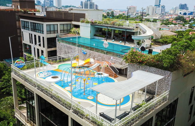 Balcony Courtyard Sriracha Hotel Serviced Apartmen - Foto 62