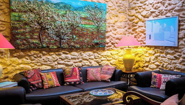 Sala de estar do lobby