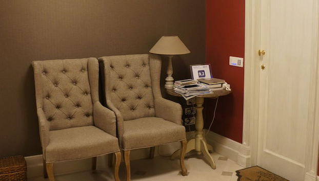 Sala de estar do lobby