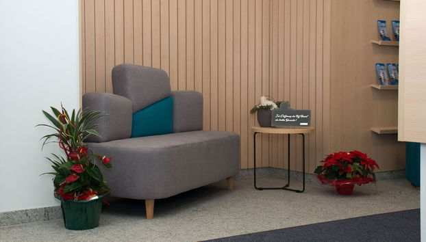 Sitzecke in der Lobby