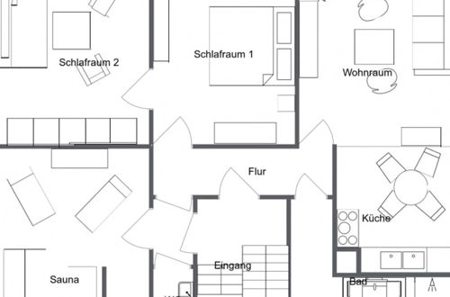 Foto 10 - Apartment With Sauna in Schonbrunn Thuringia