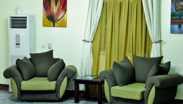 Sala de estar do lobby