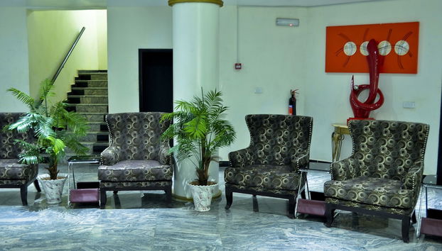 Sala de estar do lobby