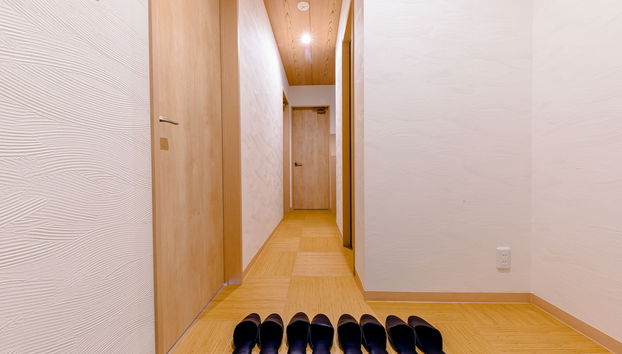 Interior entrance