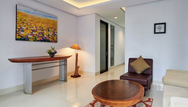 Sala de estar do lobby