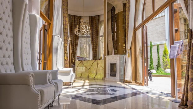 Sitzecke in der Lobby