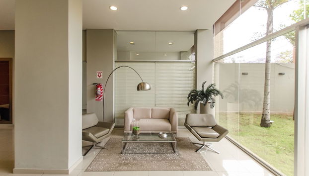 Sala de estar do lobby