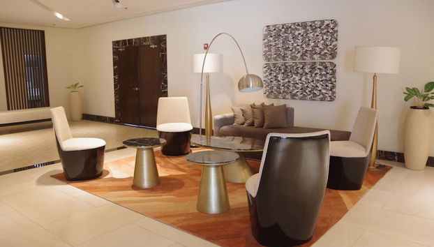 Sala de estar do lobby