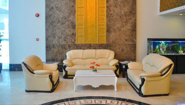 Sitzecke in der Lobby