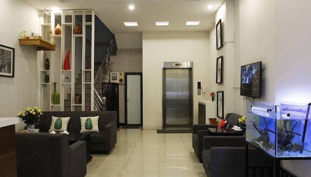 Sala de estar do lobby