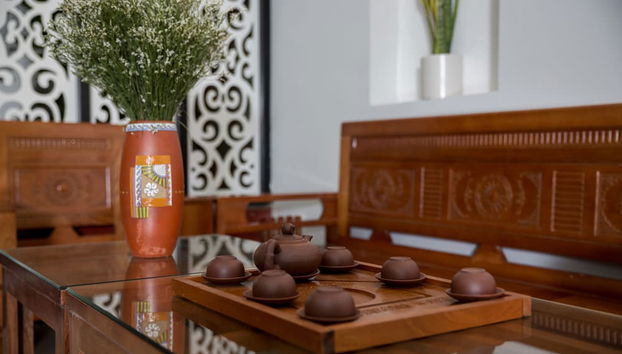 Zona de estar del vestíbulo