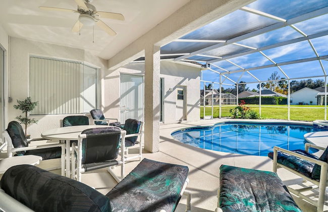 Grand Luxury Deluxe 4BR Pool Home Near Disney - Foto 50